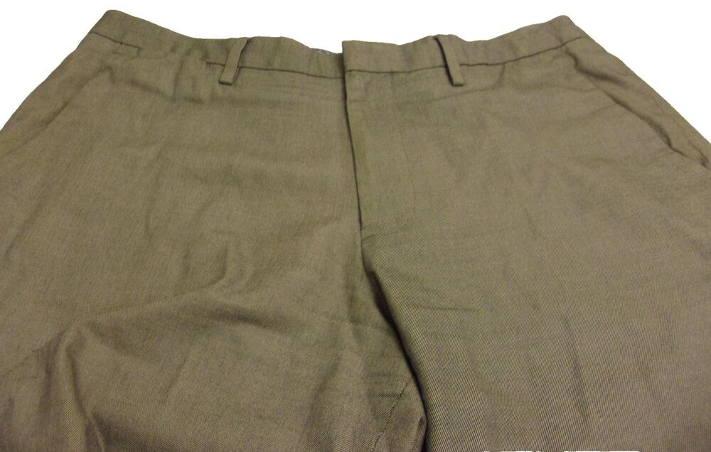 Bonobos Gray Heather Slacks Pants Sz.36 Waist  29" Inseam Cotton Straight Leg